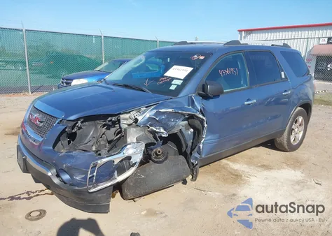 2012 GMC Acadia Sle from USA, damaged, VIN 1GKKVPED0CJ263879